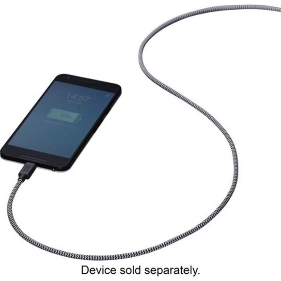 Native Union - USB-C Cable - Black/White - Picture 3 of 4